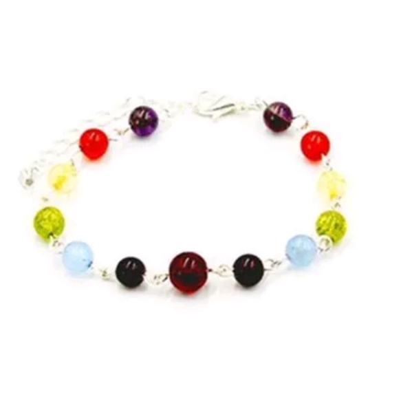 7 Chakra Healing Bead Bracelet - Picture 4 of 5